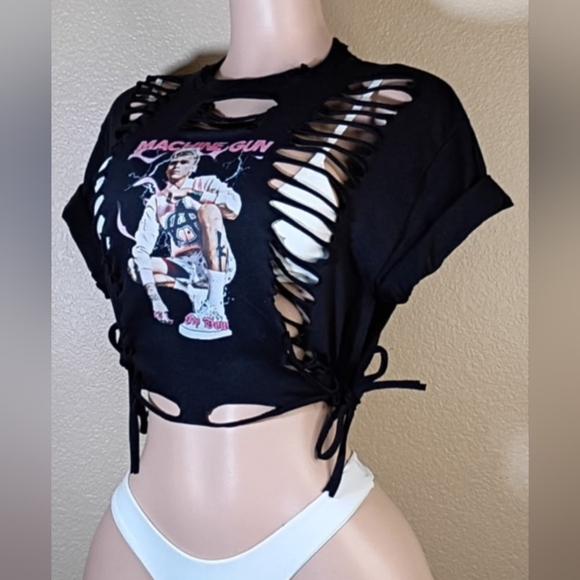 Machine Gun Kelly Custom Crop Top - Picture 5 of 7